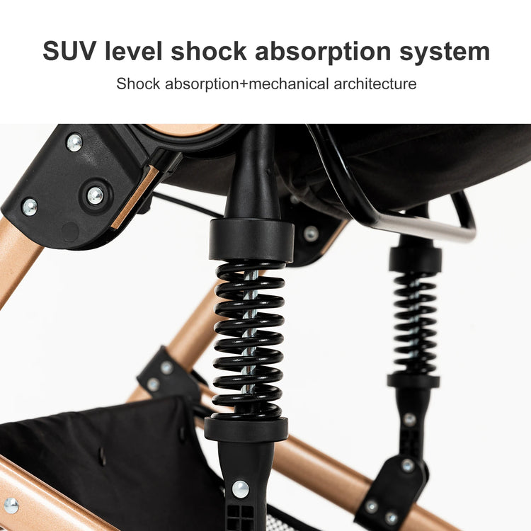 High quality newborn Lightweight Baby Stroller Folding Cart Comfort Baby Stroller 3 in 1 Child Safety Seat With ISOfix