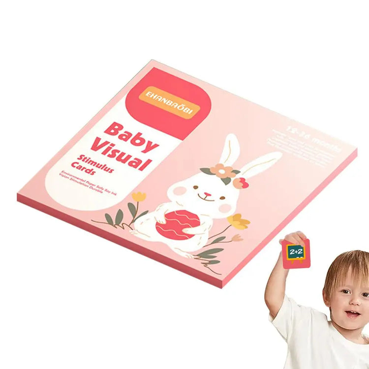 Visual Stimulation Flashcards Sensory Developmental Black White Card Brain Development Toys Black And White Cards For Kids Aged