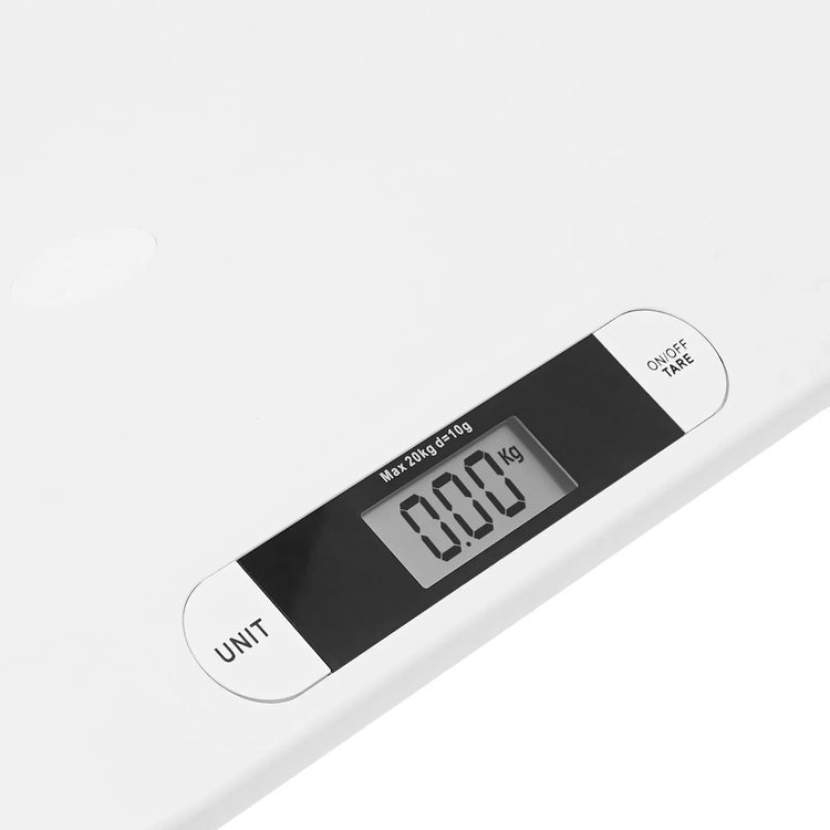 Digital Baby Scale with Large 20kg Capacity, Overload Indicator, High Precision Sensor, and Ergonomic Design – Accurate Infant
