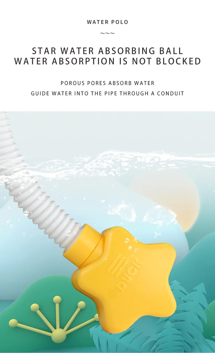 New Baby Bath Kids Toys Rainbow Shower Pipeline Yellow Ducks Slide Tracks Bathroom Educational Water Game for Children Gifts Toy