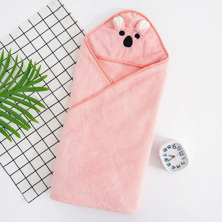 Newborn Baby Bath Towel Baby Towel Hooded Newborn Baby Blankets Newborn Velvet Swaddle Blanket Infant Towels Kids Beach Blanket