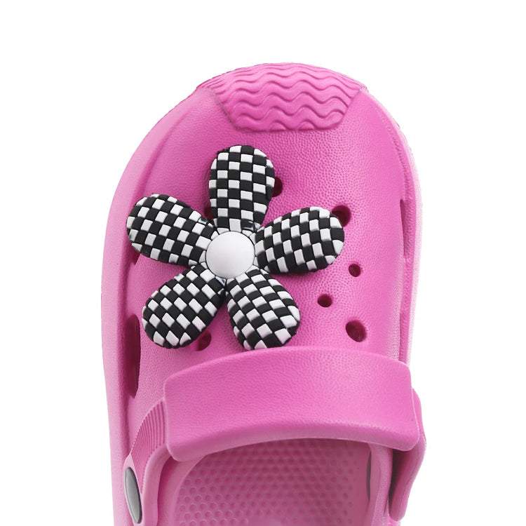 New Summer Kids Beach Slippers – Soft Anti-Slip Flower Garden Sandals for Boys & Girls, Lightweight Breathable Outdoor Shoes