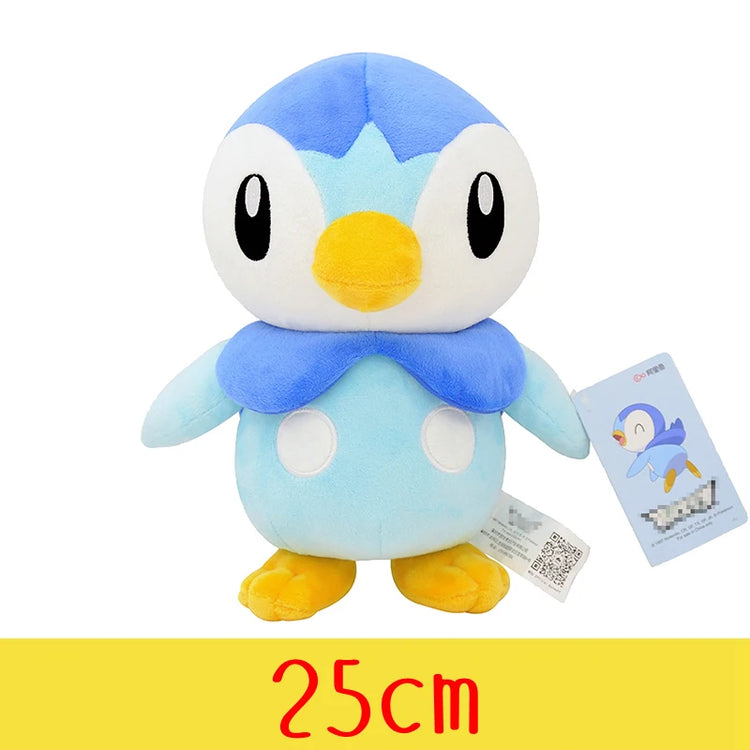 Pokemon Plush Toys – High-Quality Pikachu, Charmander, Squirtle & Bulbasaur Stuffed Dolls with Tag, Cute Anime Cartoon Gift for Kids & Fans