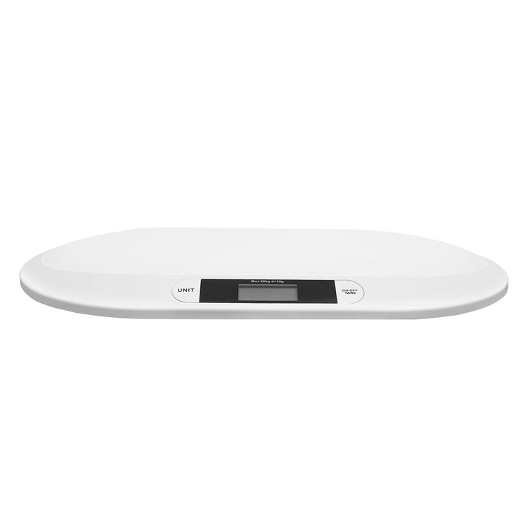 Digital Baby Scale with Large 20kg Capacity, Overload Indicator, High Precision Sensor, and Ergonomic Design – Accurate Infant