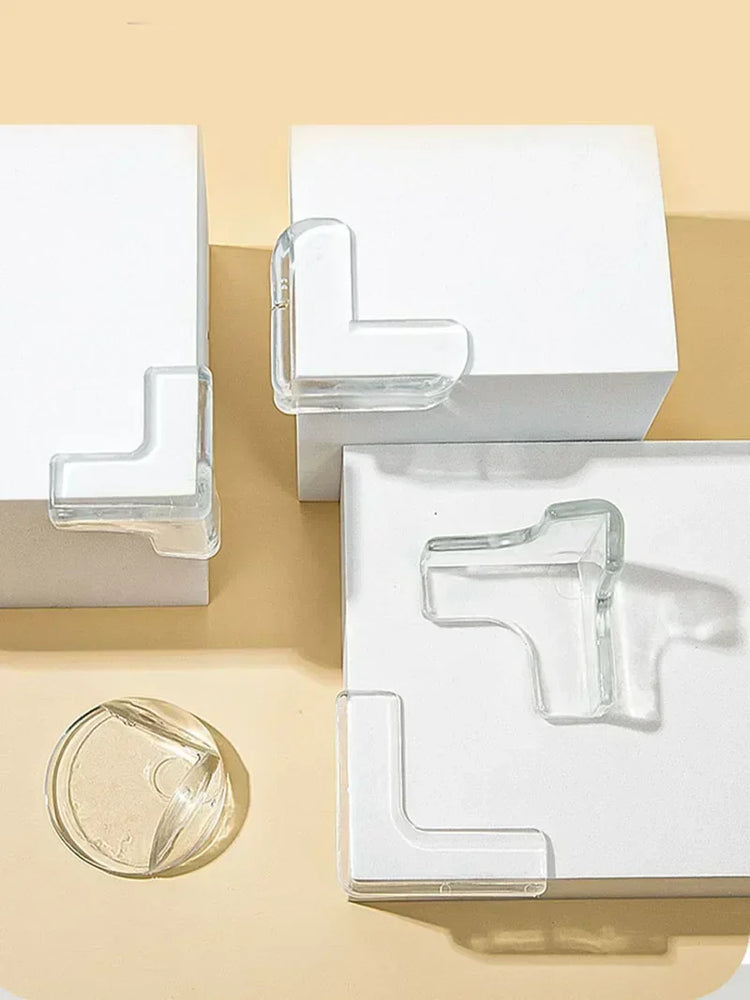 4pcs/10pcs Baby Safety Silicone Table Corner & Edge Guards – Anti-Collision Protection Cover for Furniture & Electrical Sockets