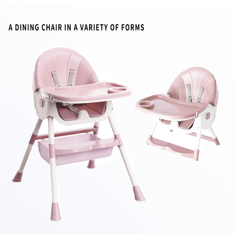 Portable Foldable Baby Dining Chair – Lightweight High Chair with Detachable Tray | Model 803C | Compact Feeding Seat for Infants & Toddlers