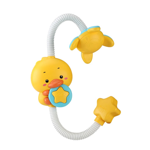 New Baby Bath Kids Toys Rainbow Shower Pipeline Yellow Ducks Slide Tracks Bathroom Educational Water Game for Children Gifts Toy