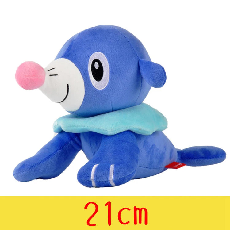 Pokemon Plush Toys – High-Quality Pikachu, Charmander, Squirtle & Bulbasaur Stuffed Dolls with Tag, Cute Anime Cartoon Gift for Kids & Fans