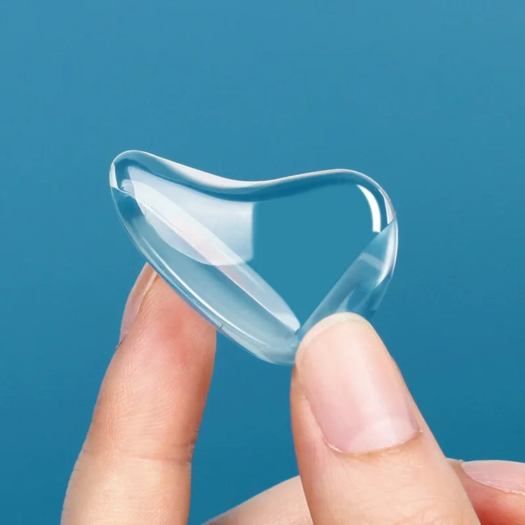 2pcs Transparent Silicone Baby Safety Table Edge & Corner Guards – Anti-Collision Protector for Furniture & Home Safety