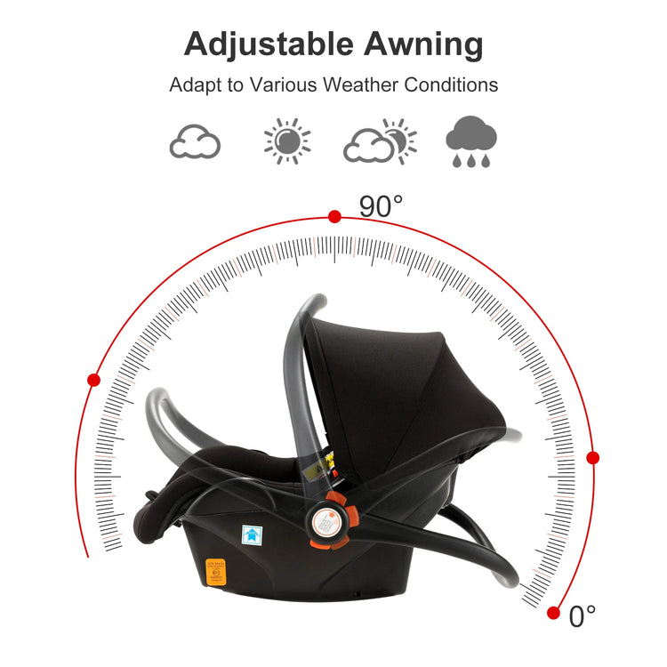 High quality newborn Lightweight Baby Stroller Folding Cart Comfort Baby Stroller 3 in 1 Child Safety Seat With ISOfix