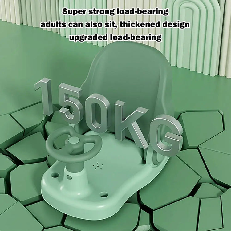 Toddler Bathtub Seat Toddler Shower Seat With Adjustable Backrest Portable Baby Bath Chair With Suction Cup Base Non-Slip Bath