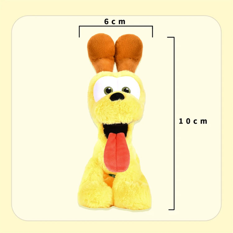 Original Garfield Family Plush Toys – Cute Cartoon Garfield & Odie Soft Stuffed Animals, Kawaii Peluche Dolls, Perfect Birthday Gifts for Kids & Fans