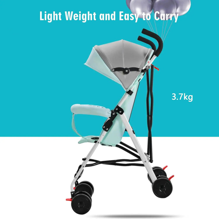 Ultra-Light Travel Stroller for Babies & Toddlers – One-Hand Fold, Airplane-Approved Umbrella Stroller, Compact & Lightweight