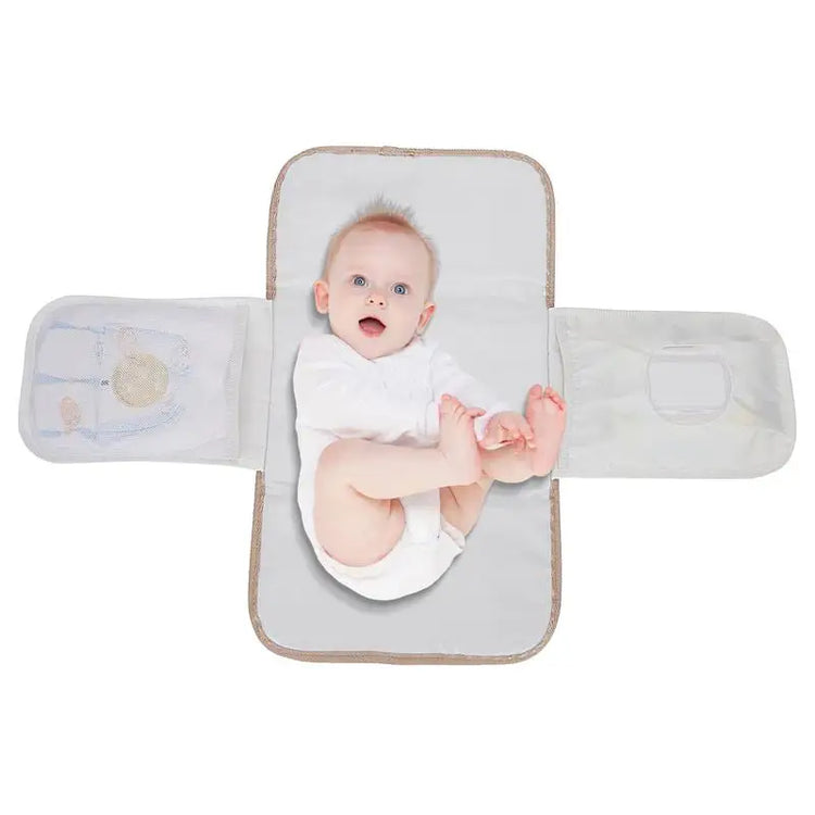 Portable Diaper Changing Pad Foldable Waterproof Washable Diaper Changing Pad Portable Soft Baby Changing Pad For Travel Or Home