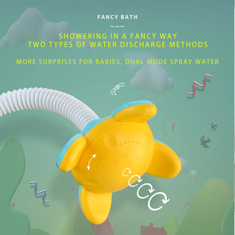 New Baby Bath Kids Toys Rainbow Shower Pipeline Yellow Ducks Slide Tracks Bathroom Educational Water Game for Children Gifts Toy
