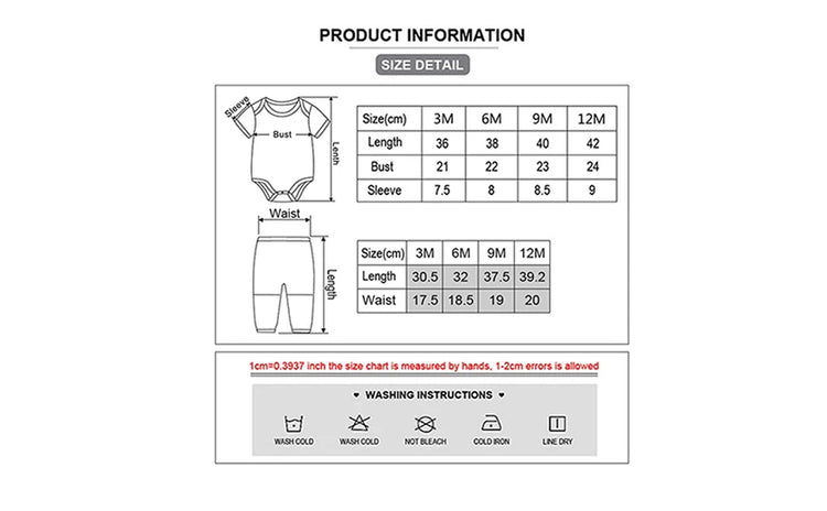 Unisex Newborn Baby Bodysuit Set – 19-Piece Cotton Bodysuits & Accessories for Boys & Girls