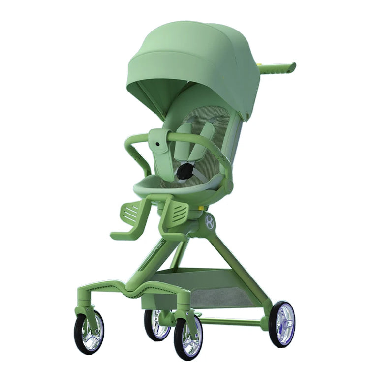 Baby Travel Stroller Mini ELF 2 Lightweight Baby Compact Stroller with 360° Reversible Seat Airplane Compatible Full Recline Erg