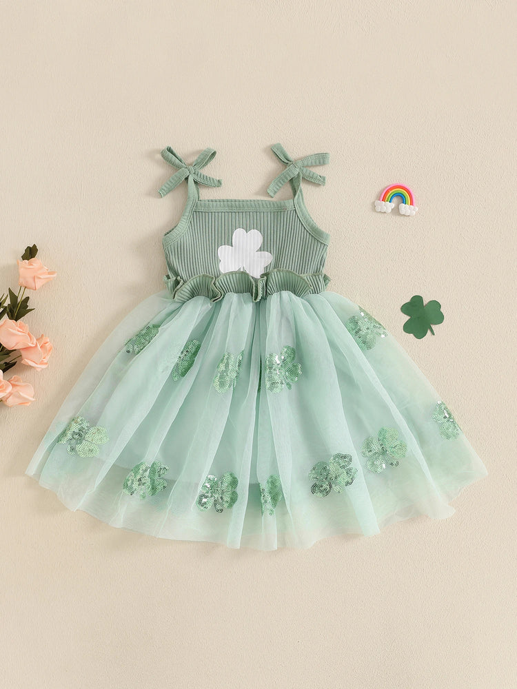 Baby Boy Irish Romper Suit with Clover Print – St. Patrick’s Day Short Sleeve Button-Up Outfit