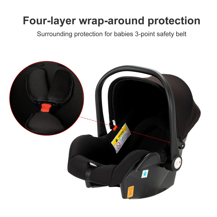 High quality newborn Lightweight Baby Stroller Folding Cart Comfort Baby Stroller 3 in 1 Child Safety Seat With ISOfix