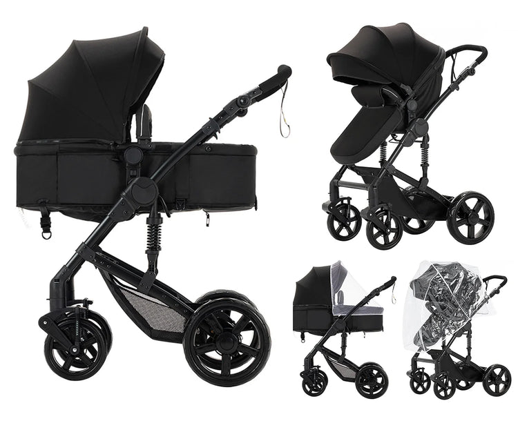 2-in-1 Lightweight Baby Stroller β Foldable Travel System for Newborn to Toddler | Comfort Ride & Free Shipping