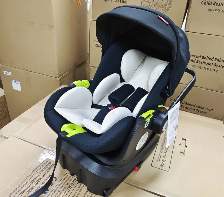 Luxury 3-in-1 Baby Stroller Travel System – Foldable Aluminum Frame with Reversible Seat, Portable Bassinet & Carrier | 0–36 Months
