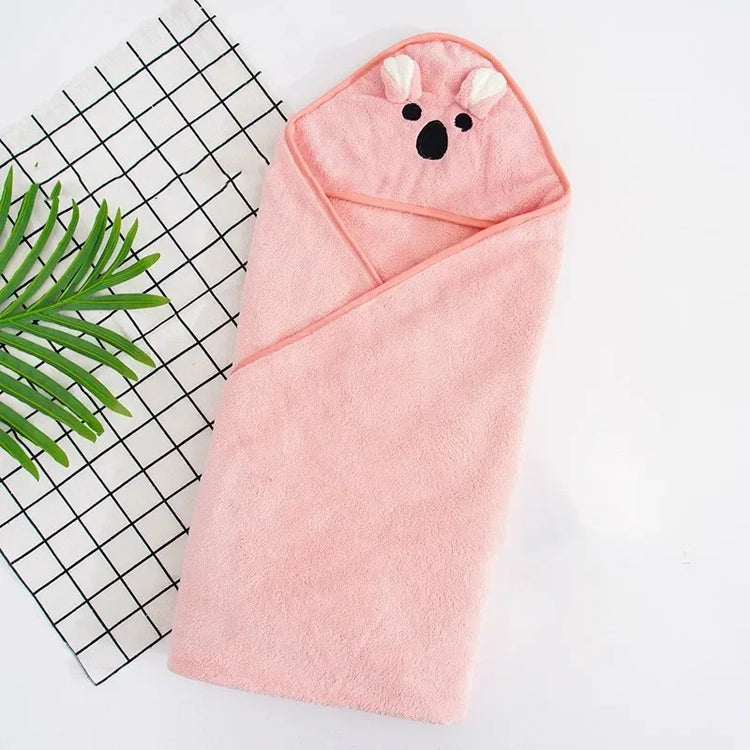 Newborn Baby Bath Towel Baby Towel Hooded Newborn Baby Blankets Newborn Velvet Swaddle Blanket Infant Towels Kids Beach Blanket