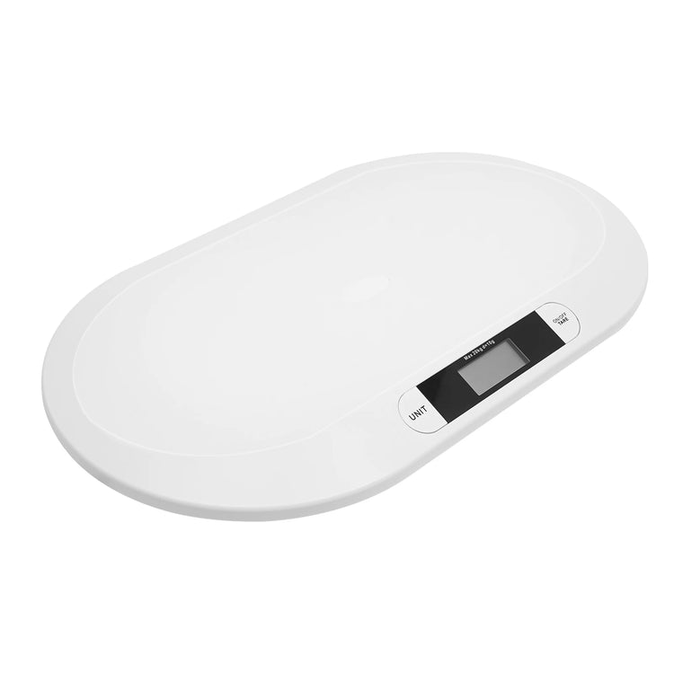 Digital Baby Scale with Large 20kg Capacity, Overload Indicator, High Precision Sensor, and Ergonomic Design – Accurate Infant