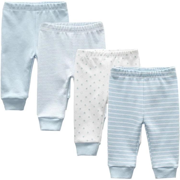 Unisex Newborn Baby Bodysuit Set – 19-Piece Cotton Bodysuits & Accessories for Boys & Girls