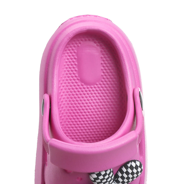 New Summer Kids Beach Slippers – Soft Anti-Slip Flower Garden Sandals for Boys & Girls, Lightweight Breathable Outdoor Shoes