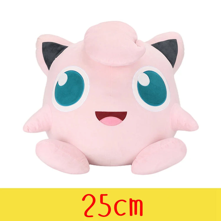 Pokemon Plush Toys – High-Quality Pikachu, Charmander, Squirtle & Bulbasaur Stuffed Dolls with Tag, Cute Anime Cartoon Gift for Kids & Fans