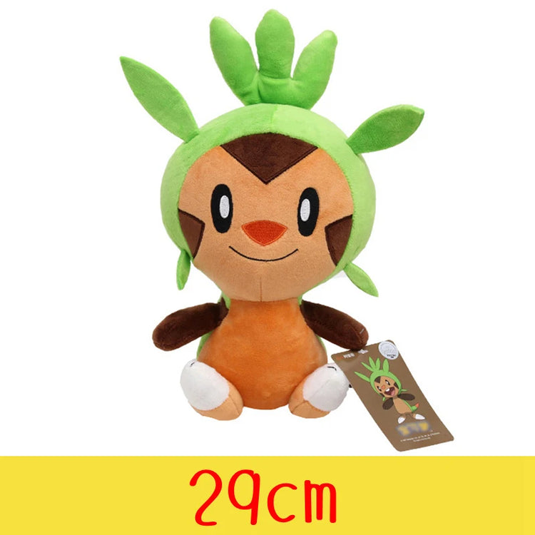 Pokemon Plush Toys – High-Quality Pikachu, Charmander, Squirtle & Bulbasaur Stuffed Dolls with Tag, Cute Anime Cartoon Gift for Kids & Fans