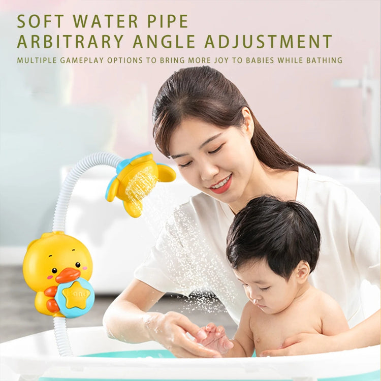 New Baby Bath Kids Toys Rainbow Shower Pipeline Yellow Ducks Slide Tracks Bathroom Educational Water Game for Children Gifts Toy