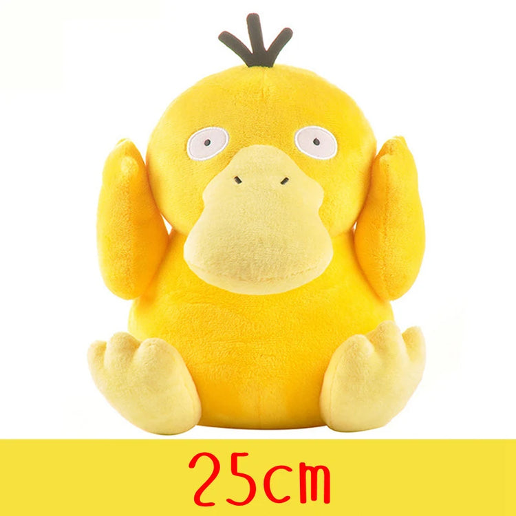 Pokemon Plush Toys – High-Quality Pikachu, Charmander, Squirtle & Bulbasaur Stuffed Dolls with Tag, Cute Anime Cartoon Gift for Kids & Fans
