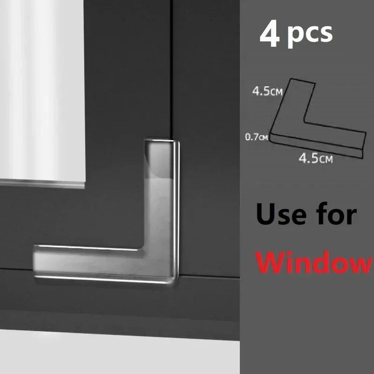 4pcs/10pcs Baby Safety Silicone Table Corner & Edge Guards – Anti-Collision Protection Cover for Furniture & Electrical Sockets