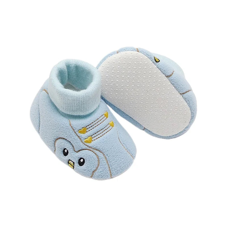 Adorable Animal Print Toddler Sneakers Soft Sole Slip-On Shoes for Baby Boys and Girls with Non-Slip Bottoms