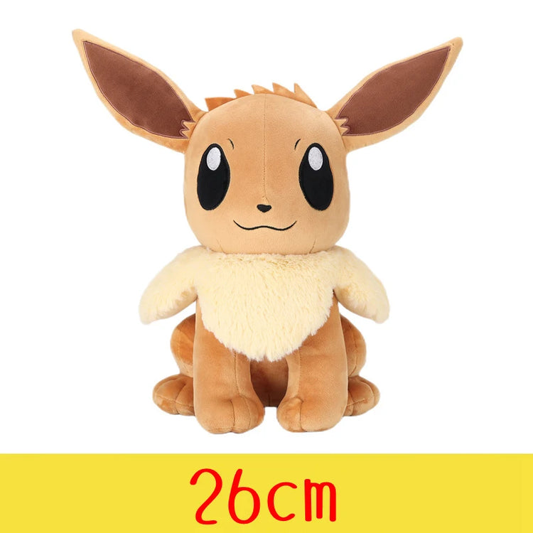 Pokemon Plush Toys – High-Quality Pikachu, Charmander, Squirtle & Bulbasaur Stuffed Dolls with Tag, Cute Anime Cartoon Gift for Kids & Fans