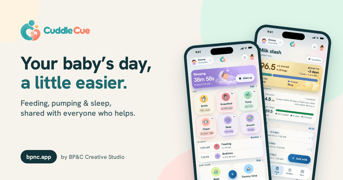 We built a baby app during nap times because the ones we were paying for weren't working for us