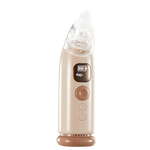 Electric Baby Nose Vacuum Cleaner – Adjustable Nasal Aspirator for Infants & Toddlers, Rechargeable with HD Display, Music & Lights, 3 Silicone Nozzles & Suction Levels