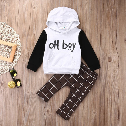 Pudcoco 2pcs Toddler Baby Boy Clothes Set – 