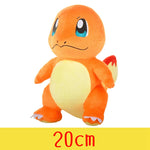 Pokemon Plush Toys – High-Quality Pikachu, Charmander, Squirtle & Bulbasaur Stuffed Dolls with Tag, Cute Anime Cartoon Gift for Kids & Fans