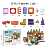 Colorful 3D Magnetic Building Blocks for Kids – Educational DIY STEM Toys to Enhance Fine Motor Skills, Creative Magnet Bricks for Toddlers & Children Ages 3+