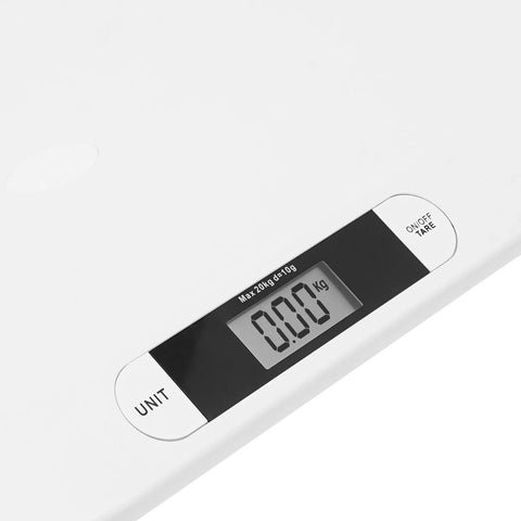 Digital Baby Scale with Large 20kg Capacity, Overload Indicator, High Precision Sensor, and Ergonomic Design – Accurate Infant