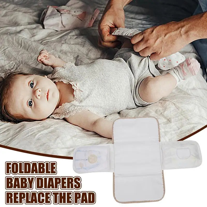 Portable Diaper Changing Pad Foldable Waterproof Washable Diaper Changing Pad Portable Soft Baby Changing Pad For Travel Or Home