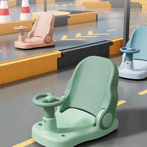 Toddler Bathtub Seat Toddler Shower Seat With Adjustable Backrest Portable Baby Bath Chair With Suction Cup Base Non-Slip Bath