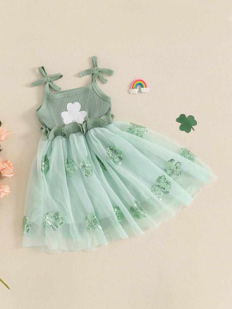 Baby Boy Irish Romper Suit with Clover Print – St. Patrick’s Day Short Sleeve Button-Up Outfit