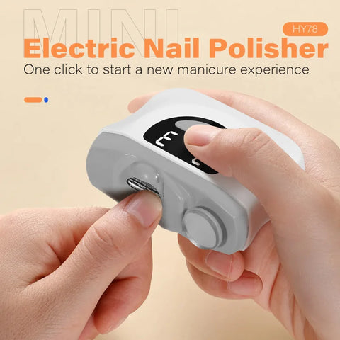 2-in-1 Baby Electric Nail Clippers – Gentle & Quiet Nail Trimmer with Anti-Splash Design, Safe Manicure Tool for Newborns, Infants & Toddlers