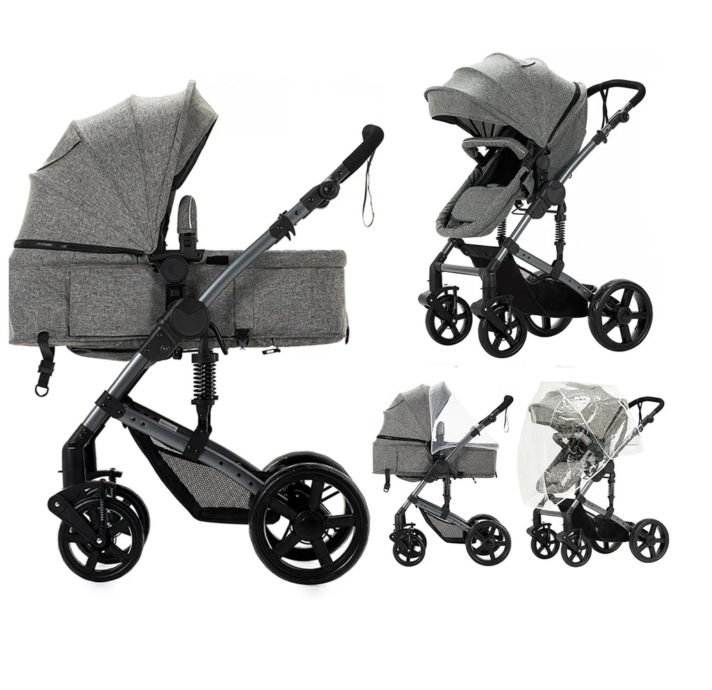 2-in-1 Lightweight Baby Stroller – Foldable Travel System for Newborn to Toddler | Comfort Ride & Free Shipping