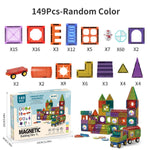 Colorful 3D Magnetic Building Blocks for Kids – Educational DIY STEM Toys to Enhance Fine Motor Skills, Creative Magnet Bricks for Toddlers & Children Ages 3+