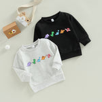 Toddler Unisex Winter Hoodie Cute Animal Patterned Fleece Pullover with Kangaroo Pocket for Little Boys and Girls