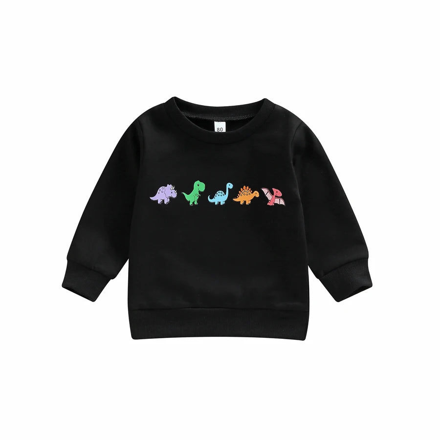 Toddler Unisex Winter Hoodie Cute Animal Patterned Fleece Pullover with Kangaroo Pocket for Little Boys and Girls